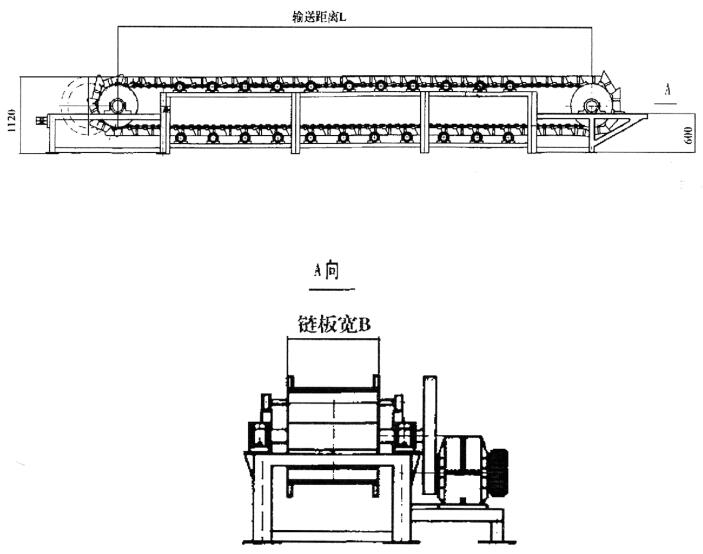 HB型链板式输送机