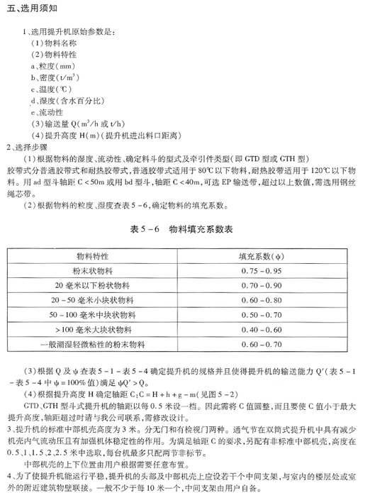 GTD、 GTH高效斗式提升机